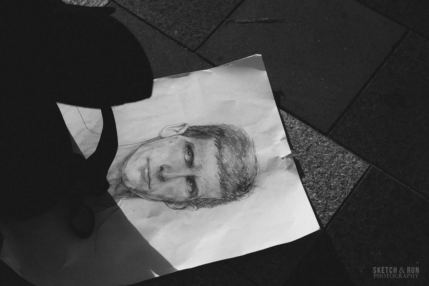 sketch and run, roger federer, novak djokovic, rod laver arena, australian open