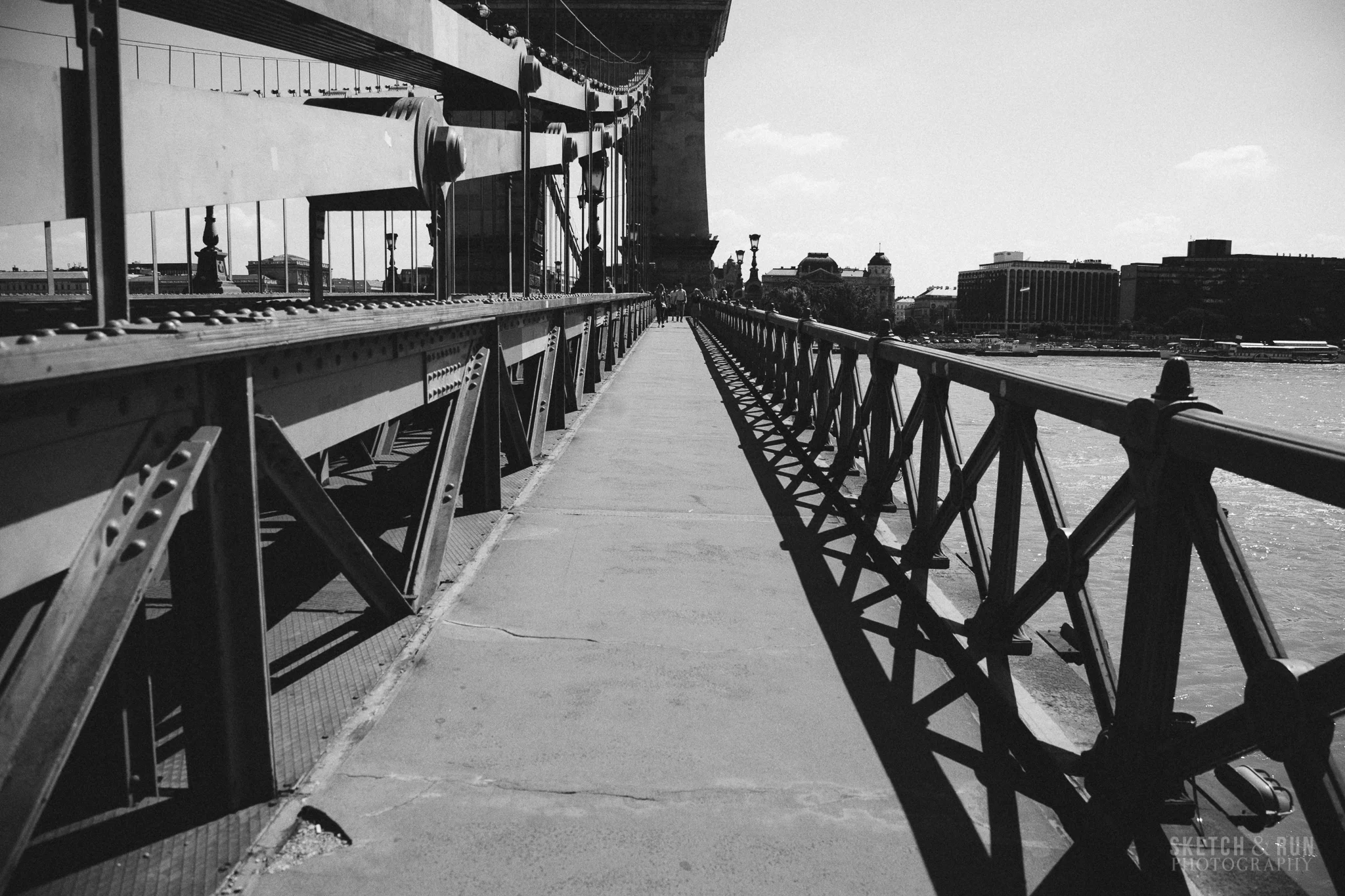 budapest, chain bridge, hungary, bridge