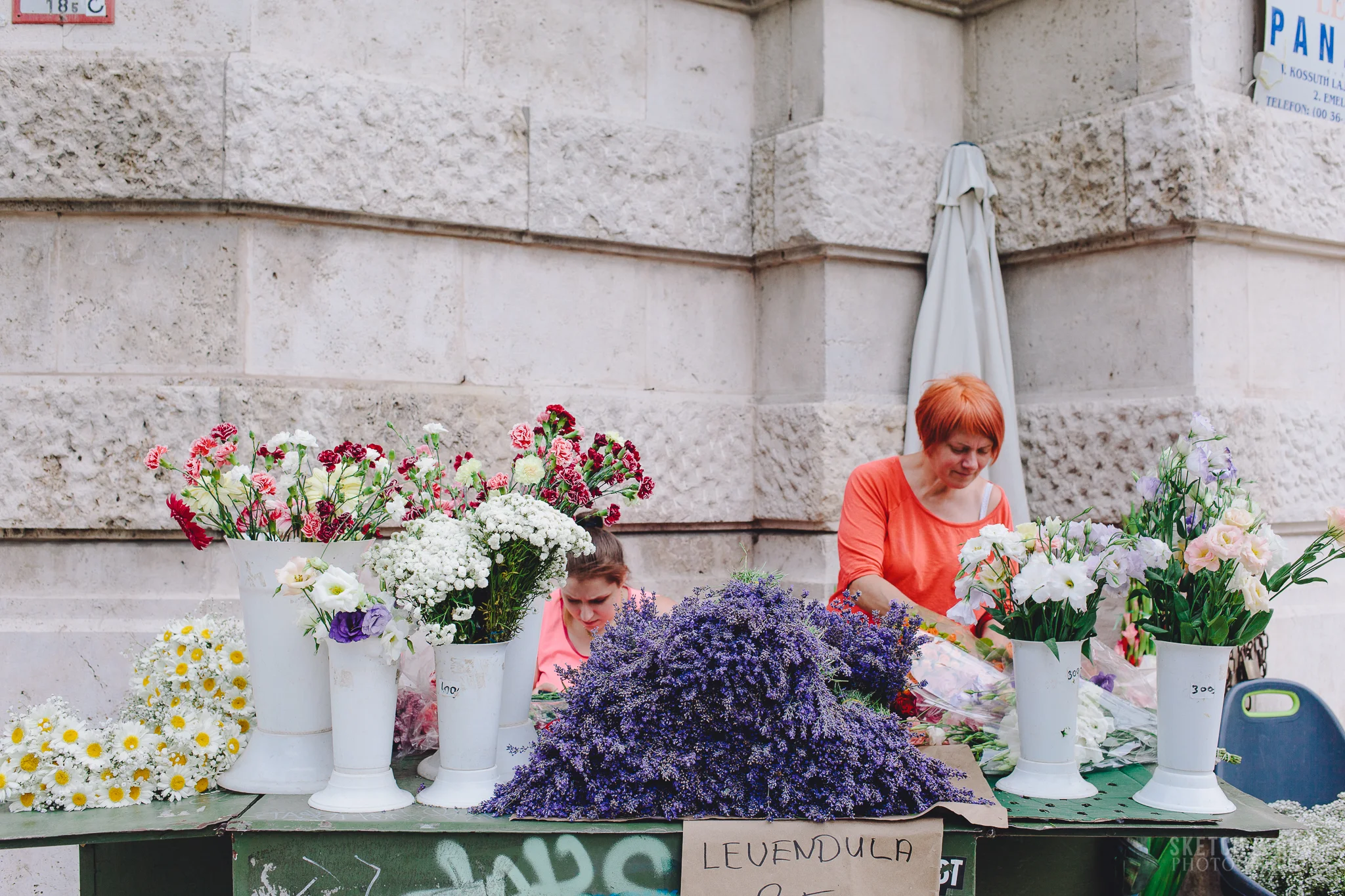 Budapest, lavender, flowers