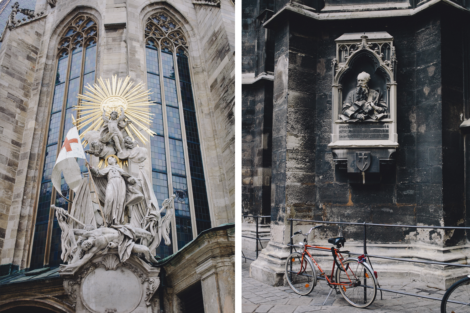 St Stephens Cathedral, mozart, street photography, vienna, austria, horses