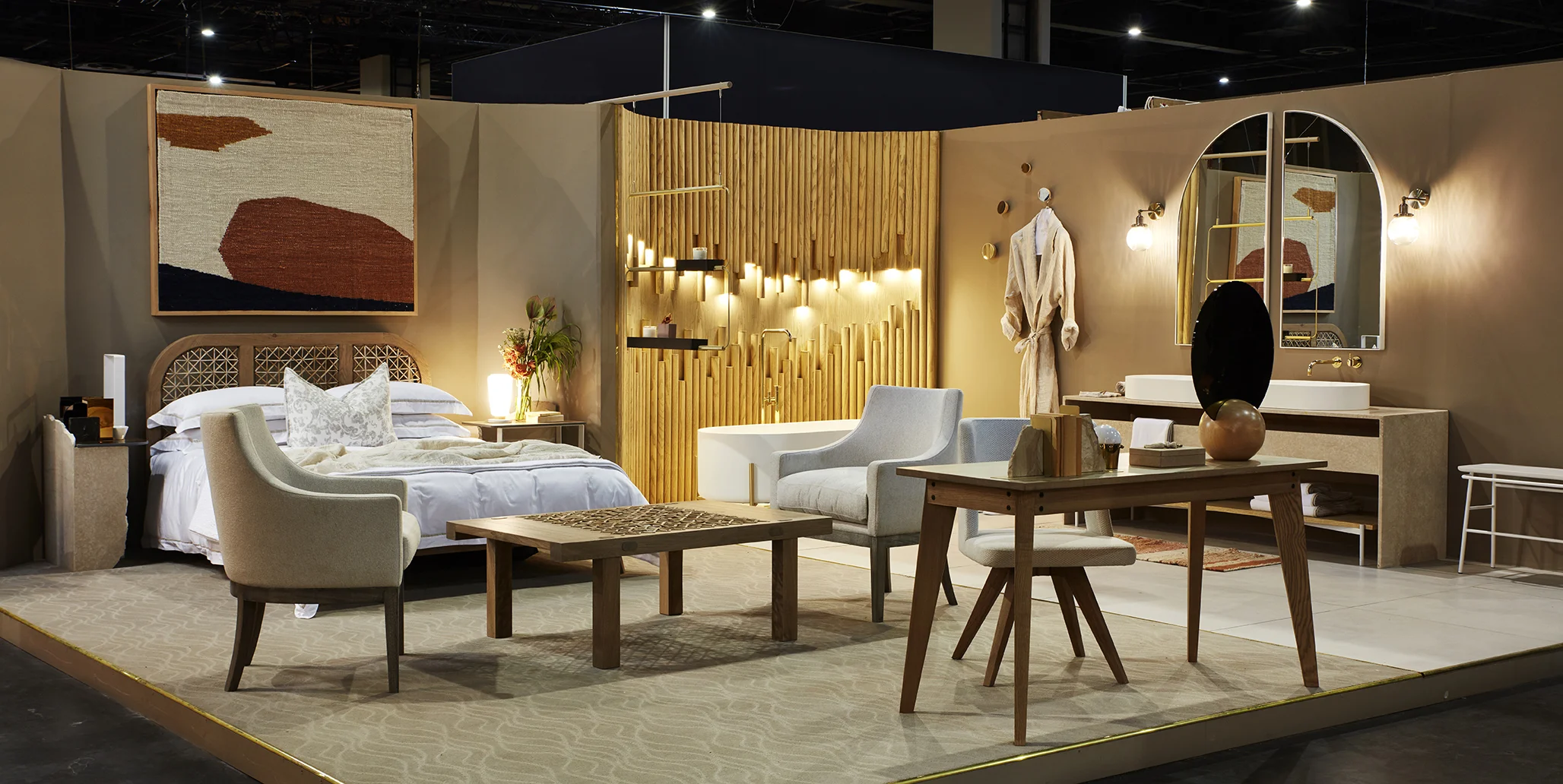 A NEW LUXURY - Sunday Times Lifestyle Karoo Sunset Wall Hanging in Collaboration with Heather Boting