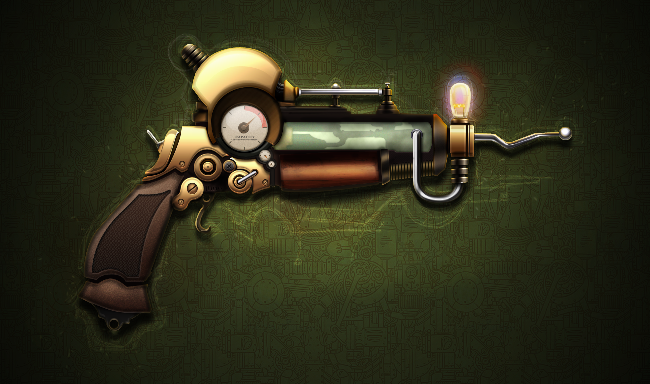 Steampunk Gun