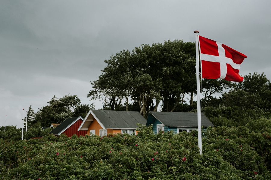 Beach huts Denmark | Europe's most romantic travel destinations | Danish Island Weddings