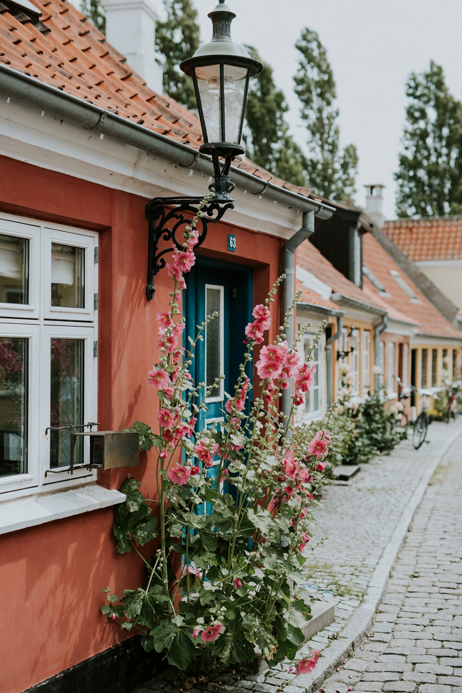 Flowers in the street | elope in Europe | Danish Island Weddings