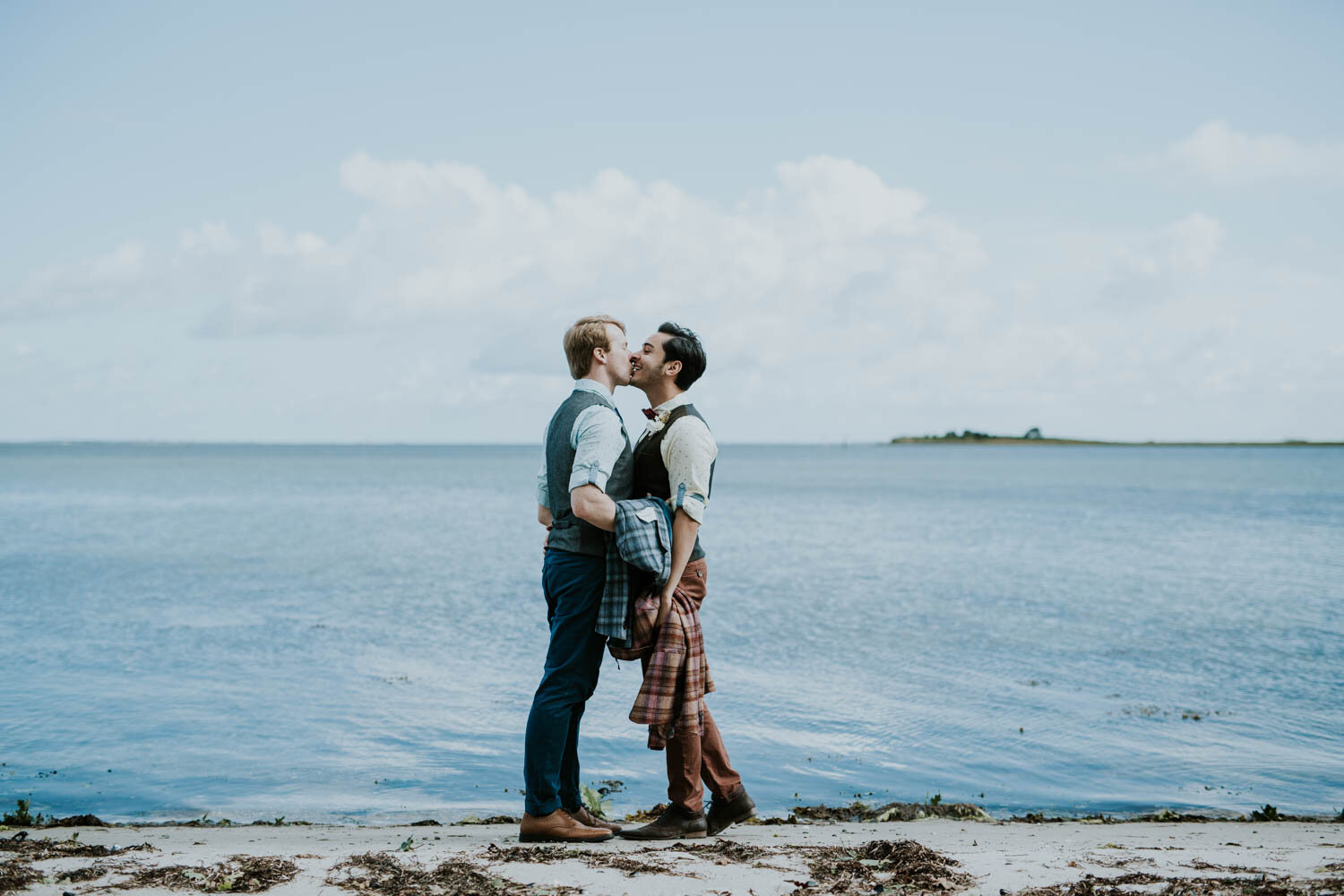 Lgbtq elopement in denmark | Gay couple getting married in Denmark | lgbtq+ weddings | Denmark wedding venue | Aero Island | Danish Island Weddings | Full service wedding planners