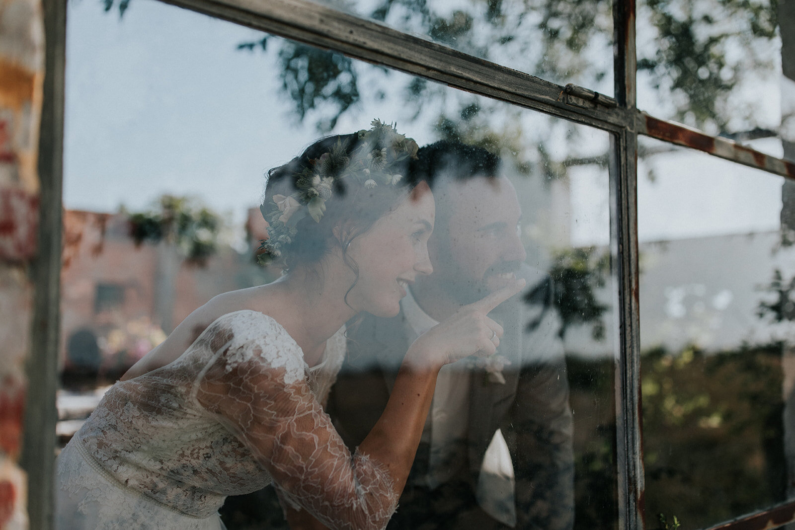 bride and groom at intimate rustic wedding ceremony - aero island, denmark - full service wedding planners - danish island weddings