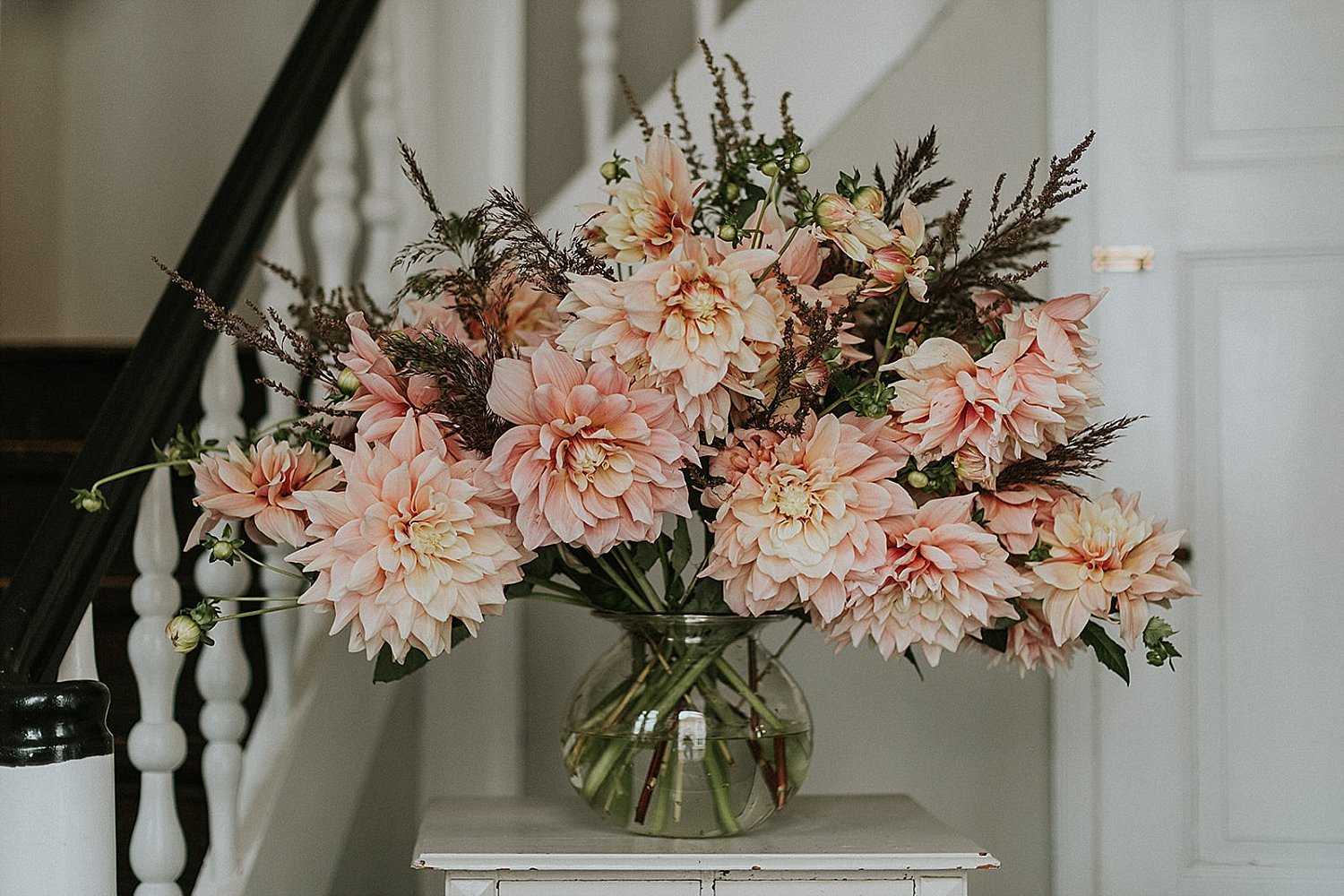 fall autumn wedding flowers aero island, denmark