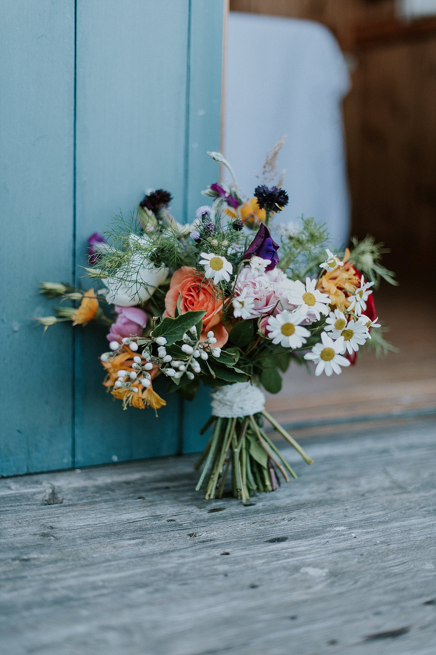 modern floral bouquet | Danish Island Weddings | Full service Denmark wedding planners