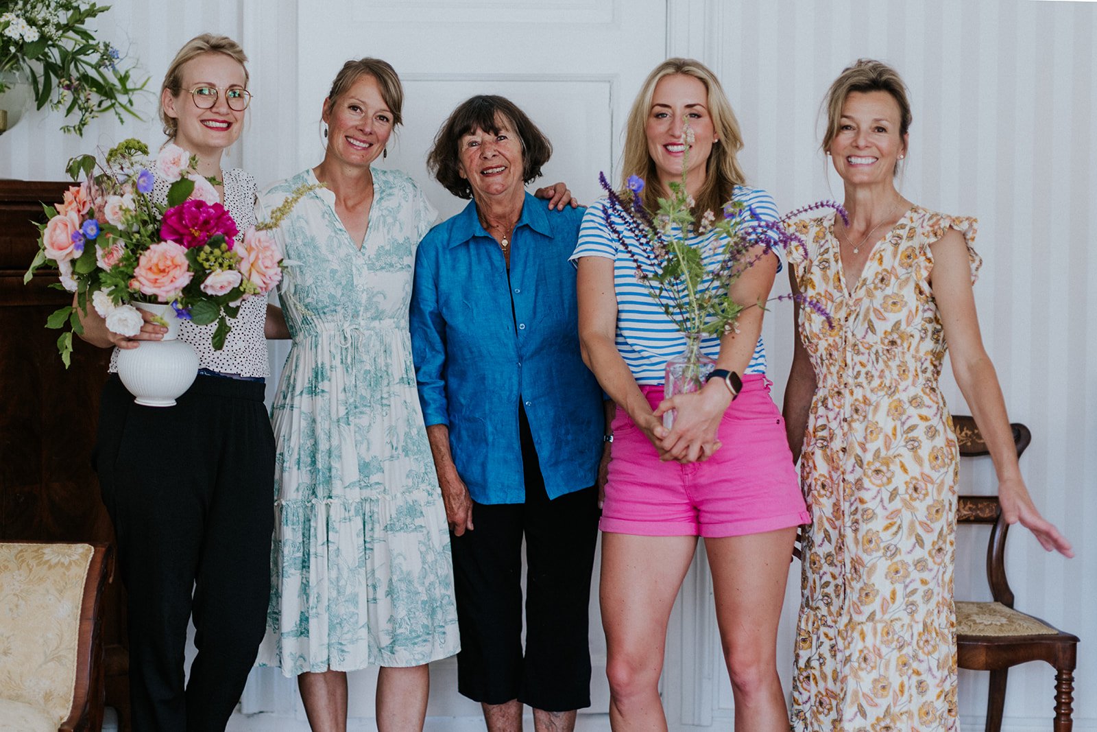 Danish Island Wedding team with German tv-host