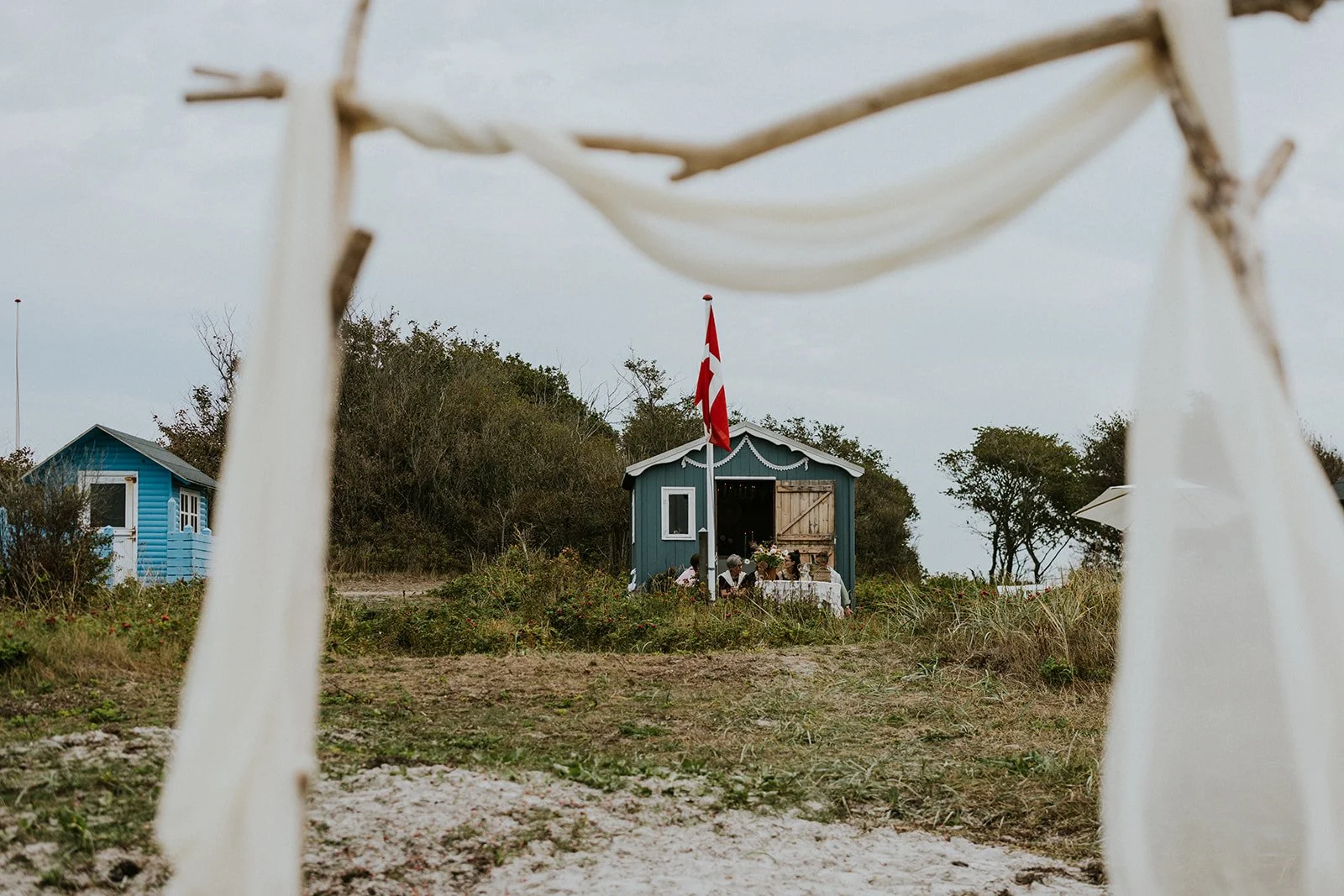  lesbian beach wedding celebration ærø