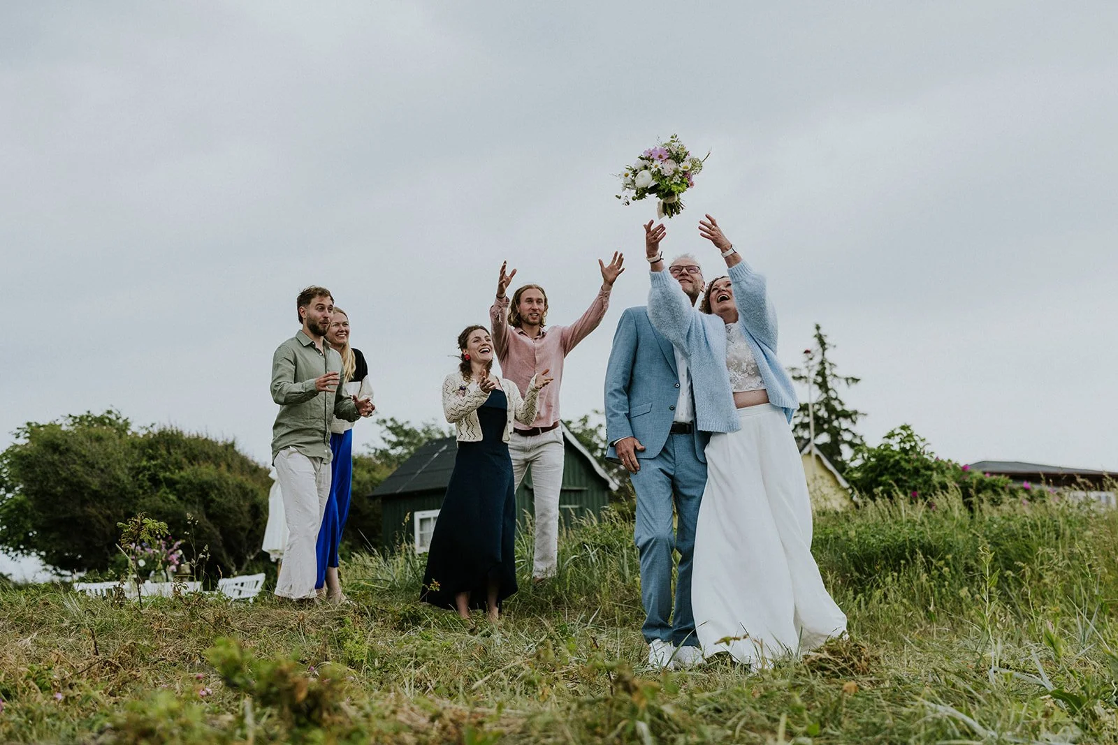 Outdoor Beach Wedding Ceremony Moments