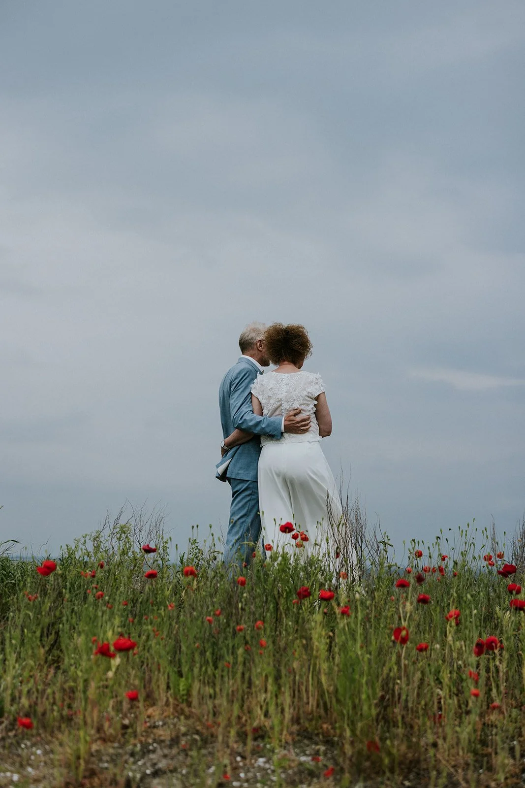 Intimate Coastal Wedding Portrait