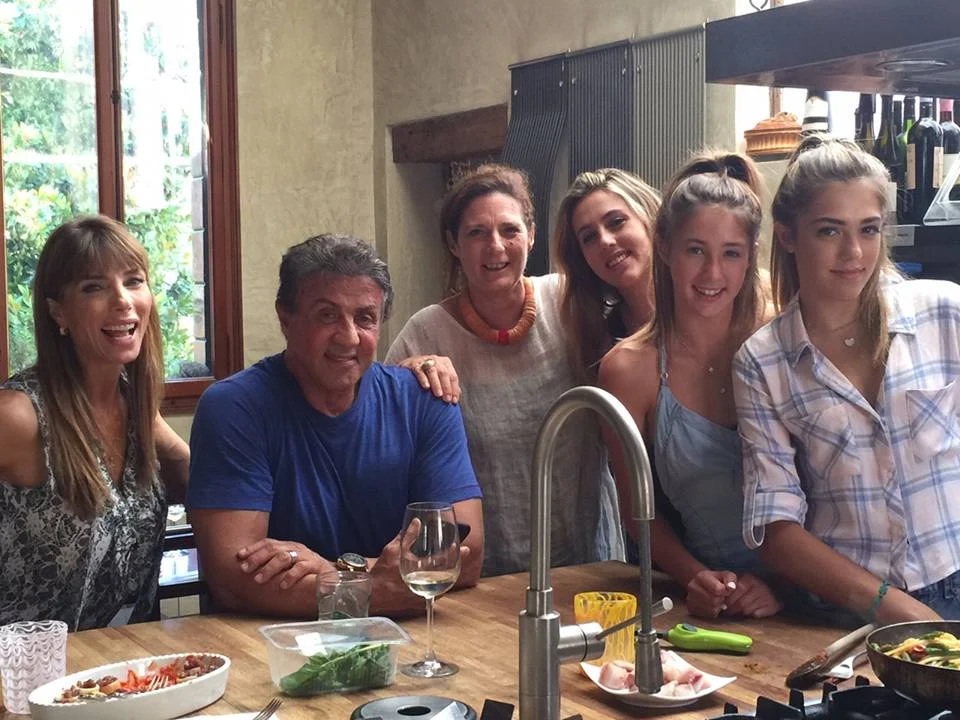 Sylvester Stallone Enrica Rocca Venice