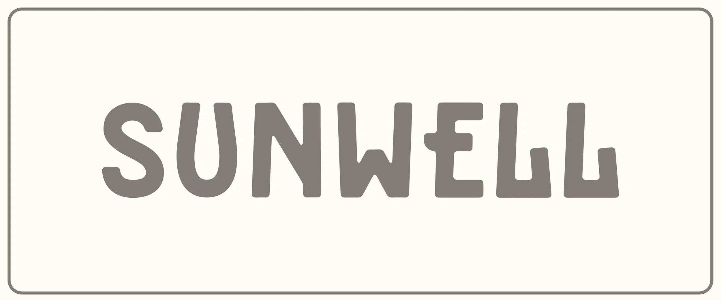 Sunwell Typeface