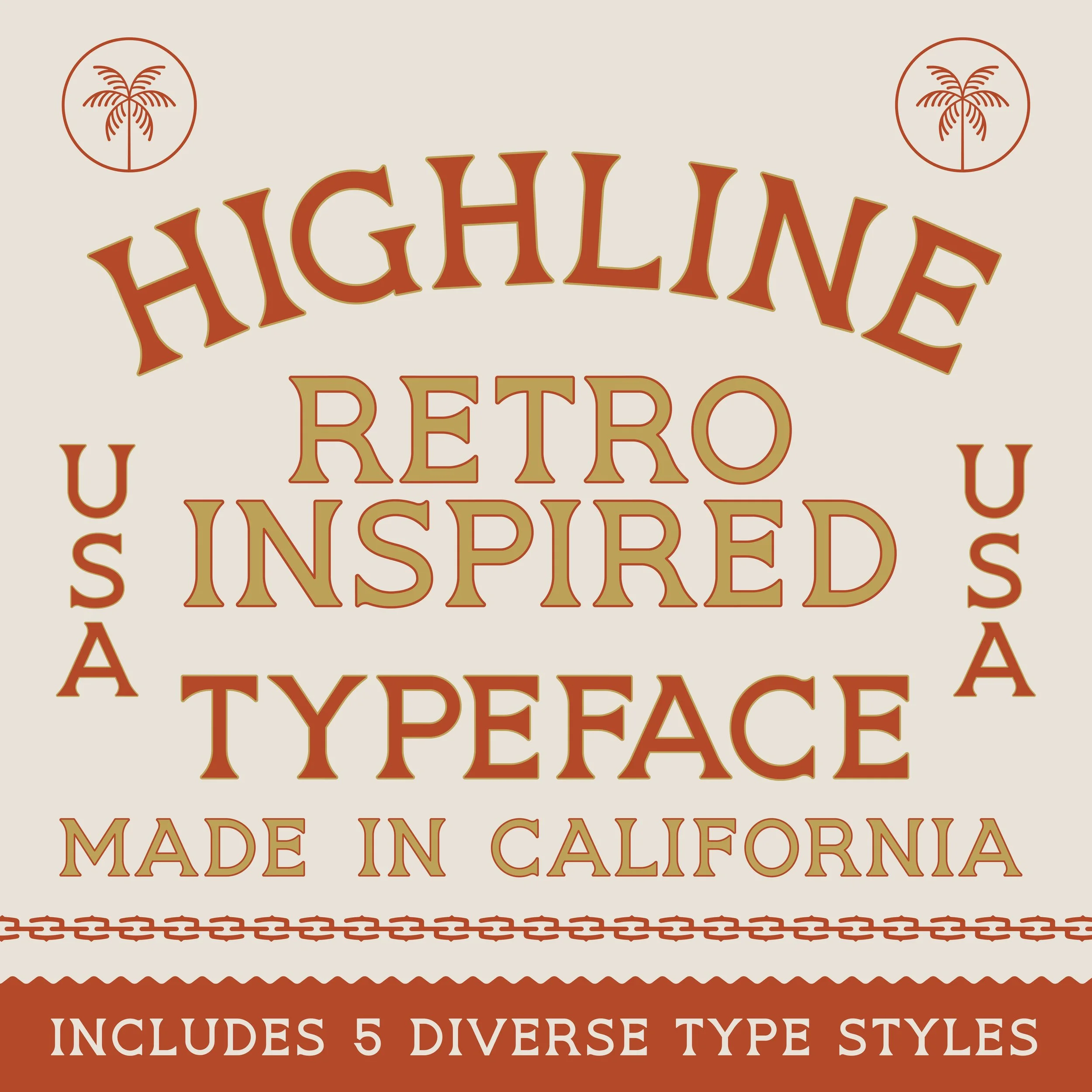Highline Typeface