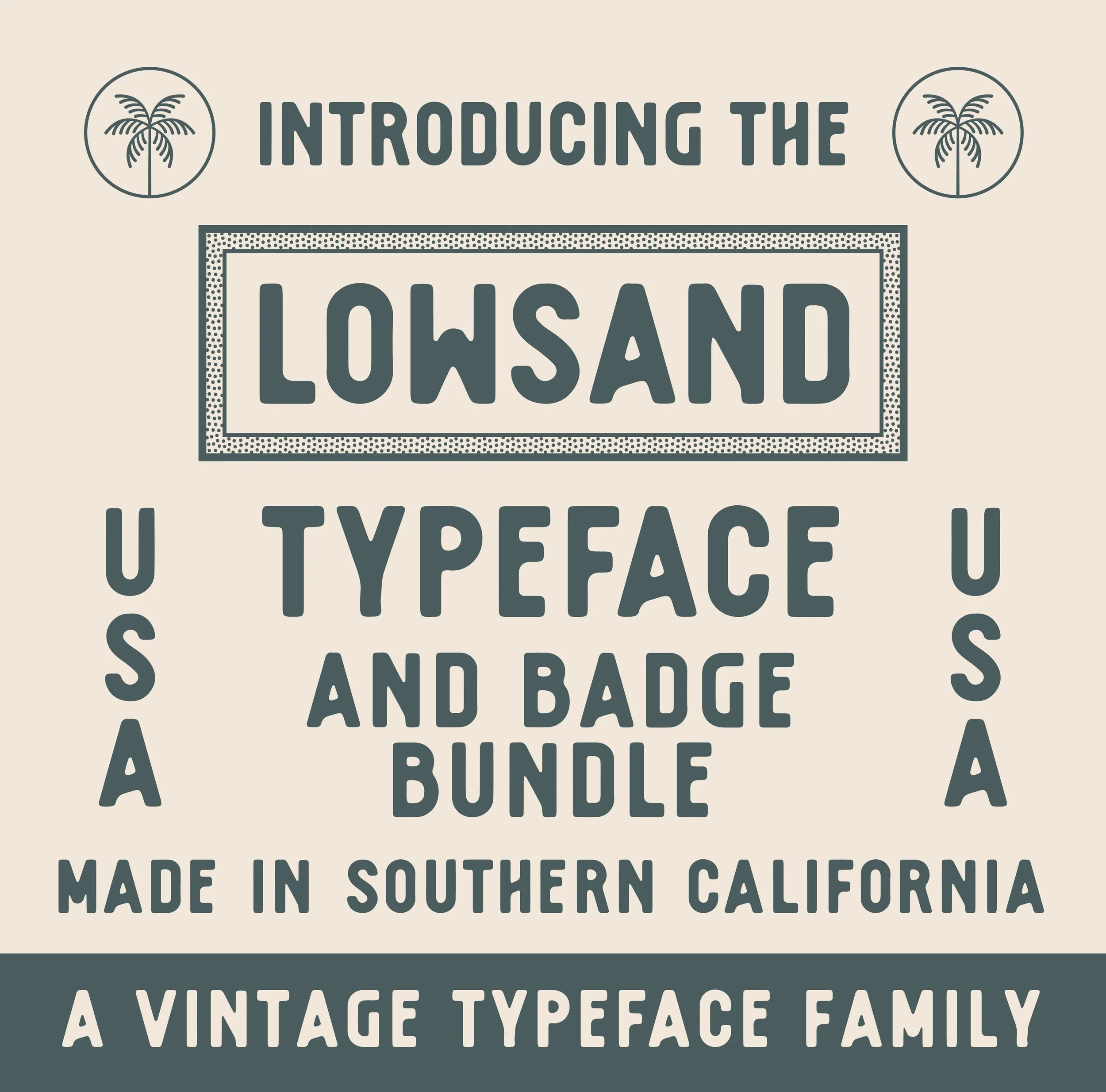 Lowsand Typeface