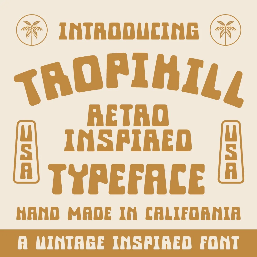 Tropikill Typeface