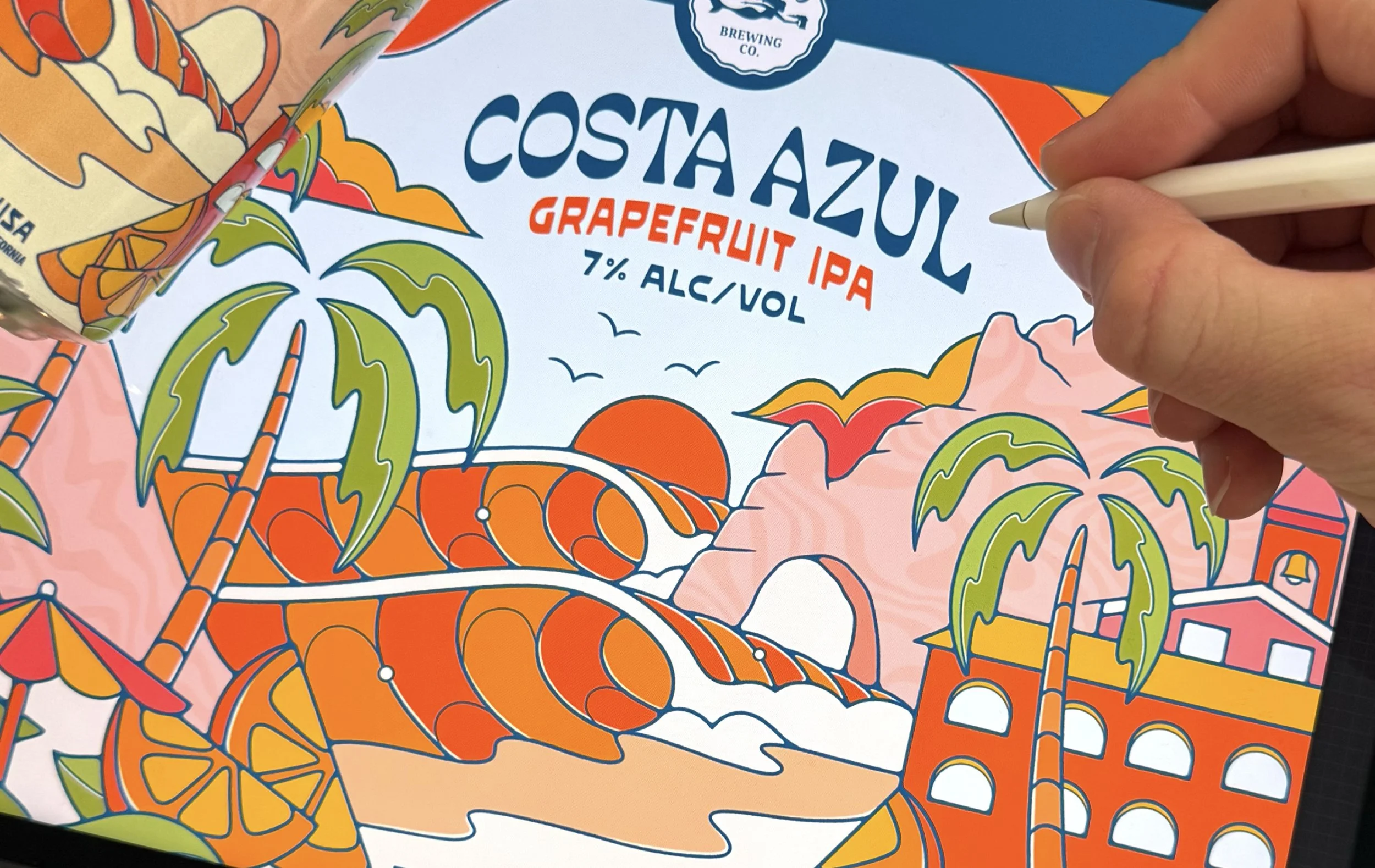 Coronado Brewing Comany-NienowBrand-Beer Can Illustrations-12.jpg
