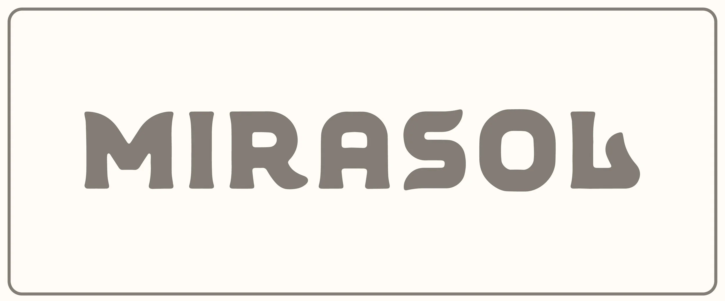 Mirasol Typeface