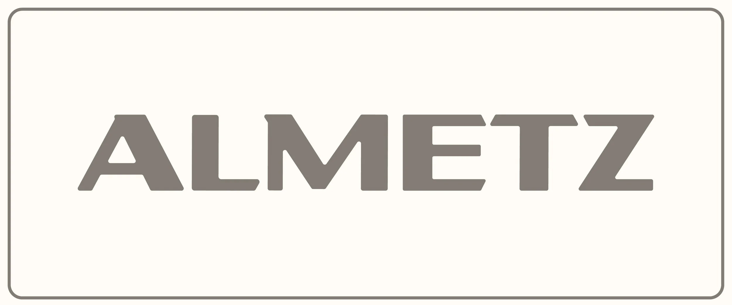 Almetz Typeface