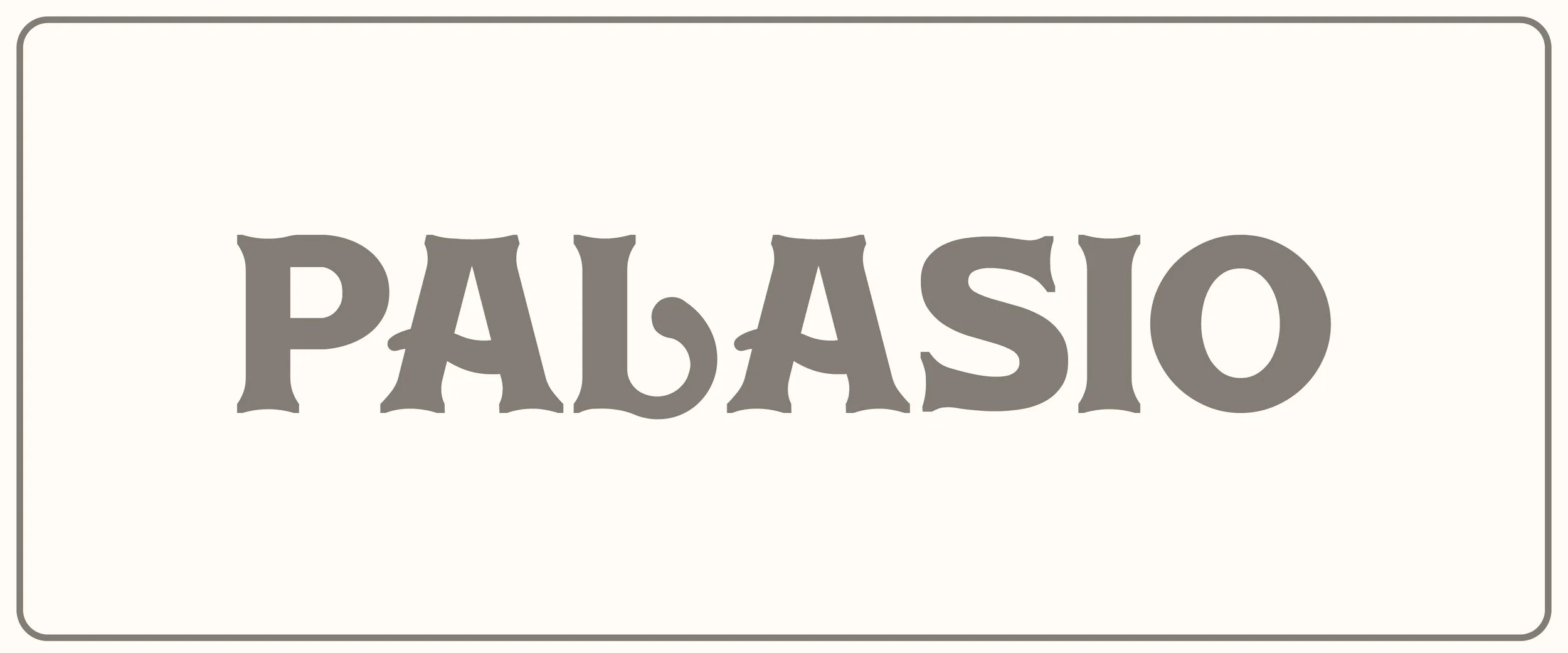 Palasio Typeface