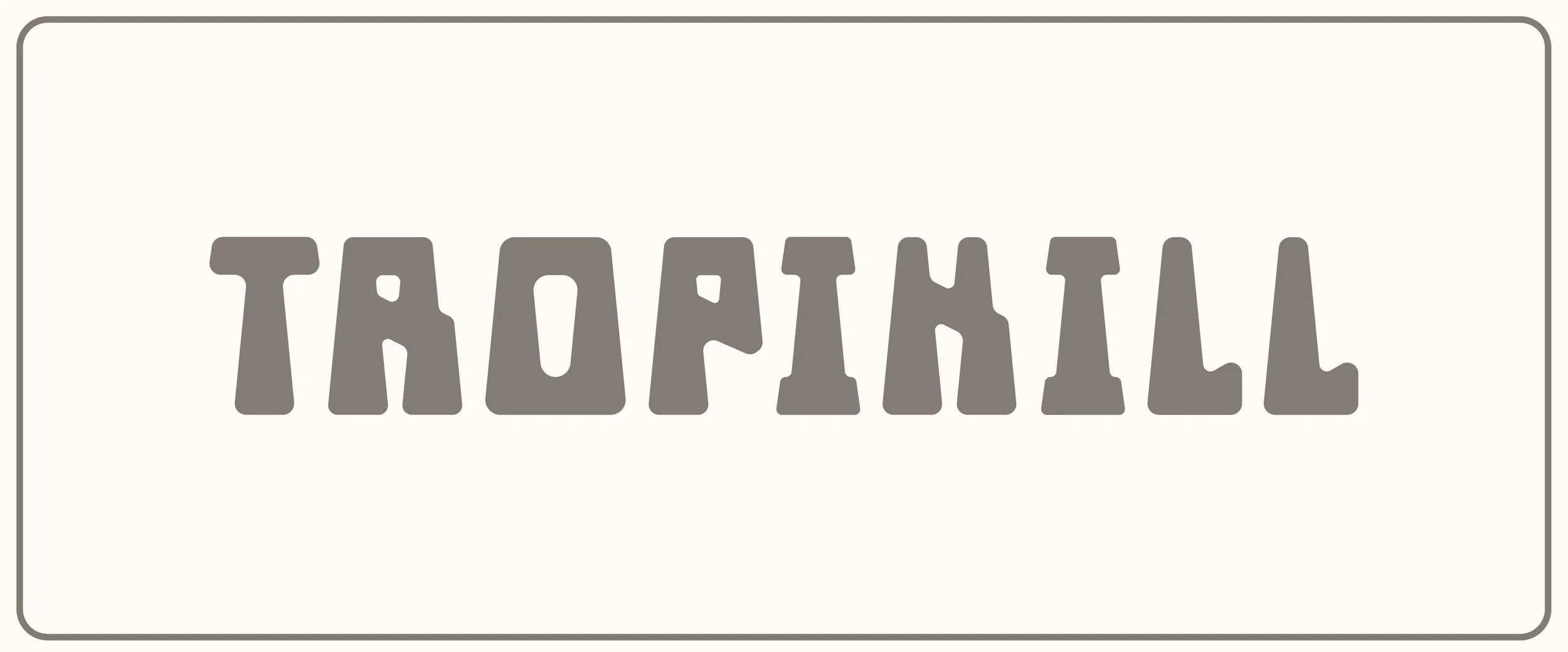 Tropikill Typeface