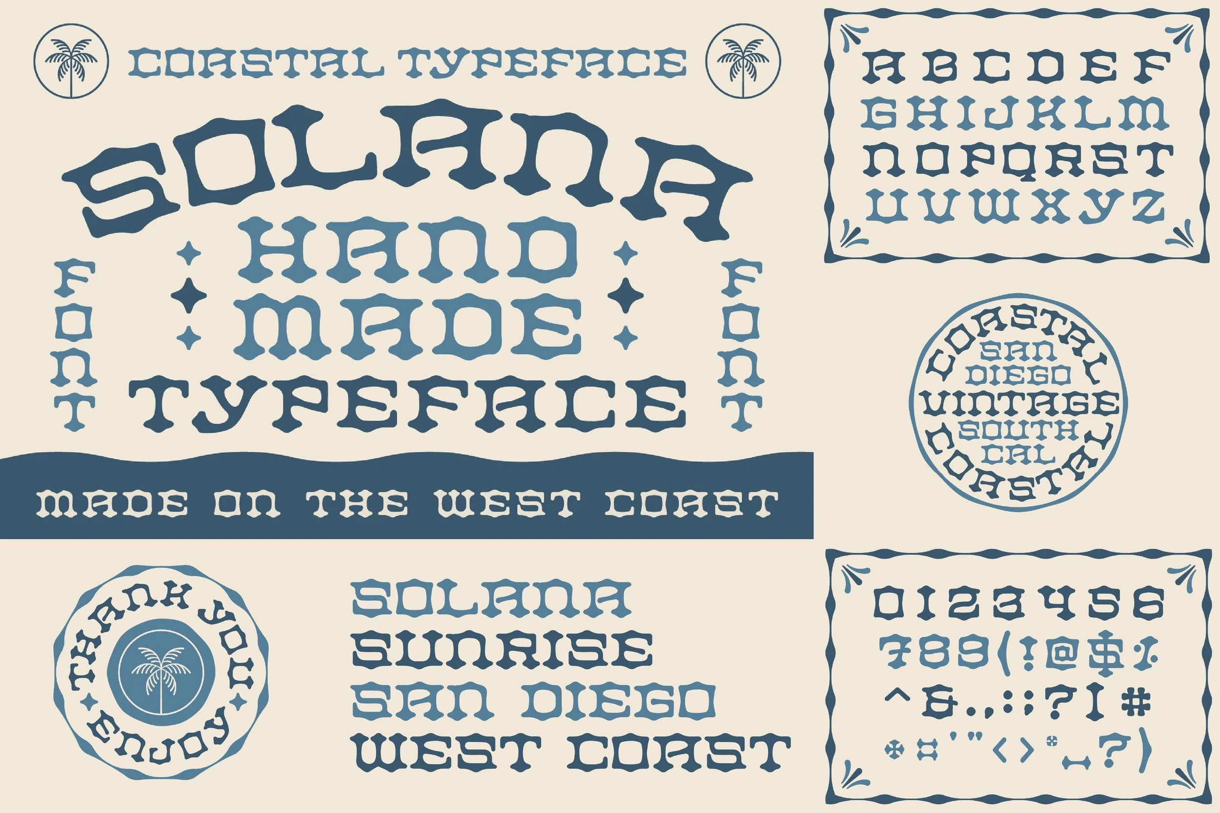 Summer Sun Font Bundle-Solana Typeface.jpg