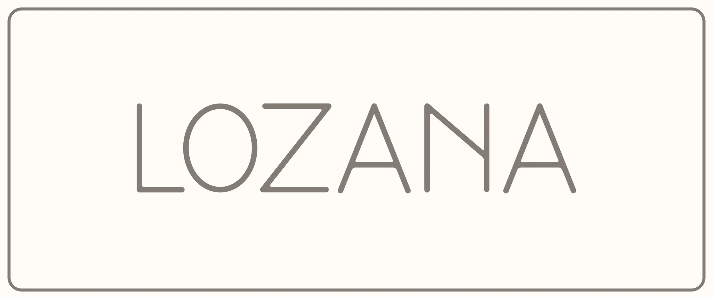 Lozana Typeface
