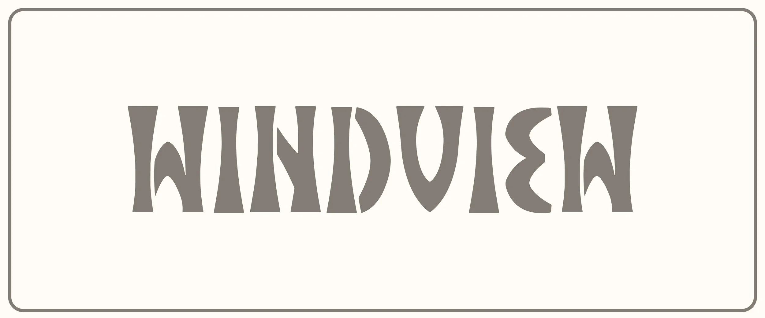 Windview Typeface