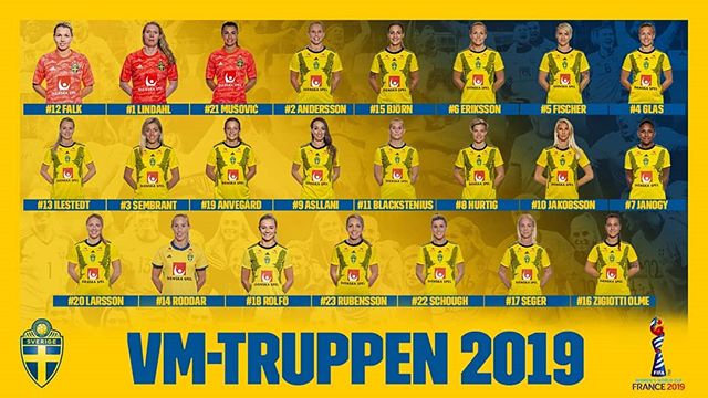 Here to create a golden summer and history.
#ViSkaparHistoria #swewnt
