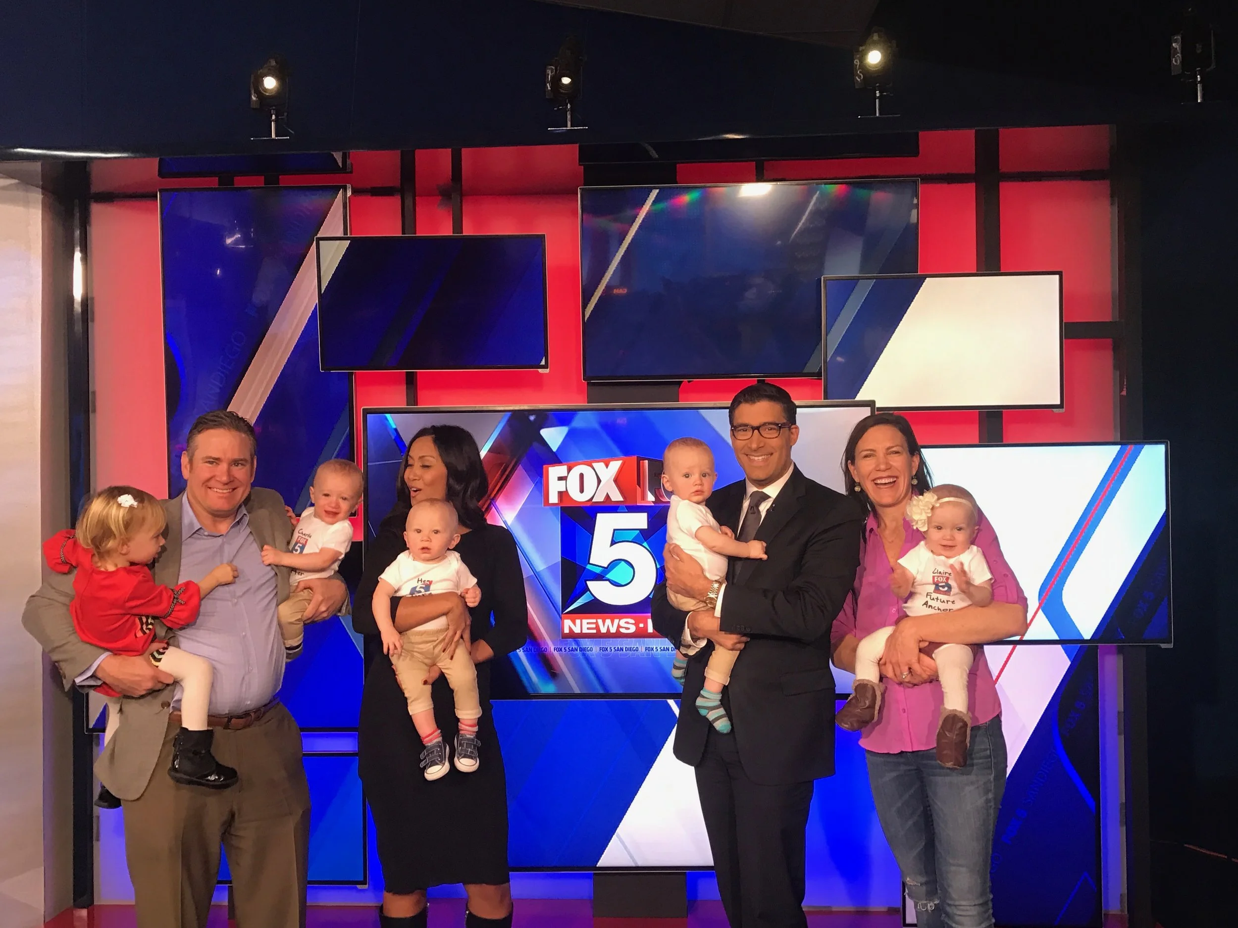 Quadruplets in Baby Led Feeding FOX5 San Diego Segment — Fortified Family