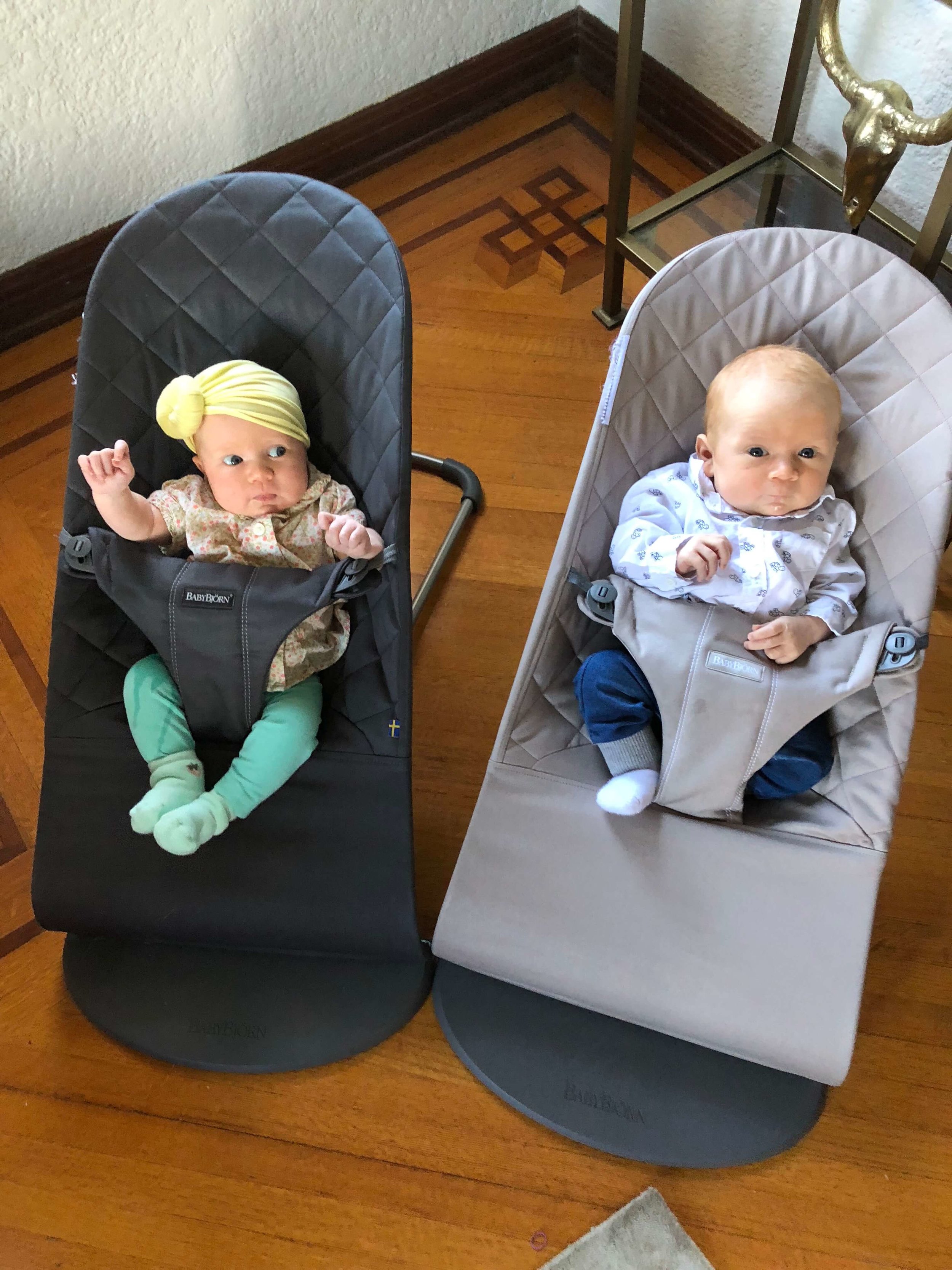 age to use baby bjorn bouncer