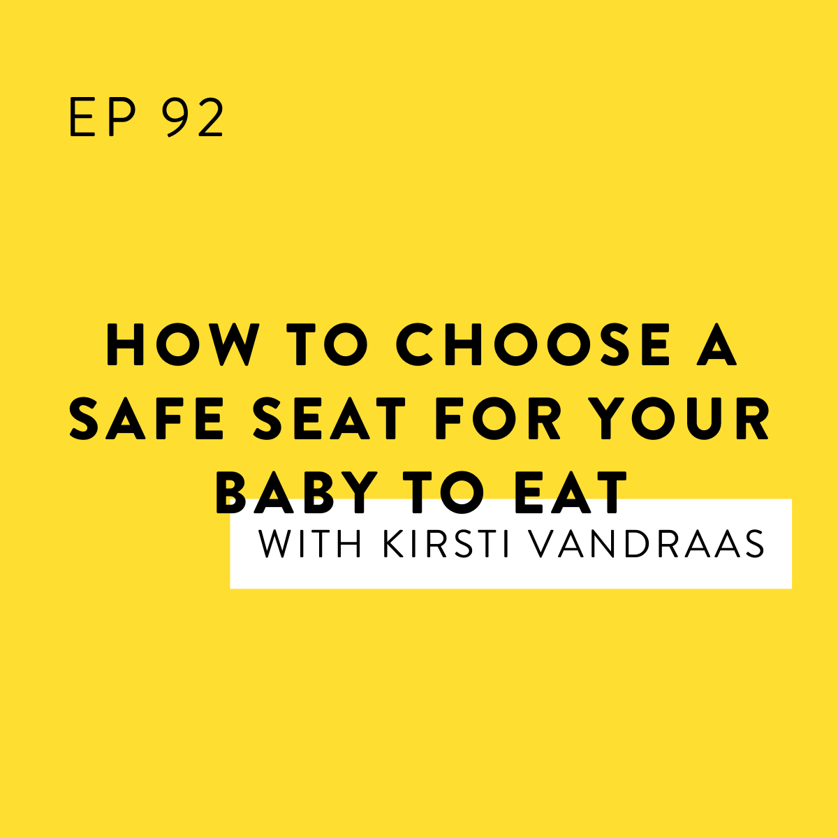 3 Tips for Choosing a Safe High Chair — Fortified Family