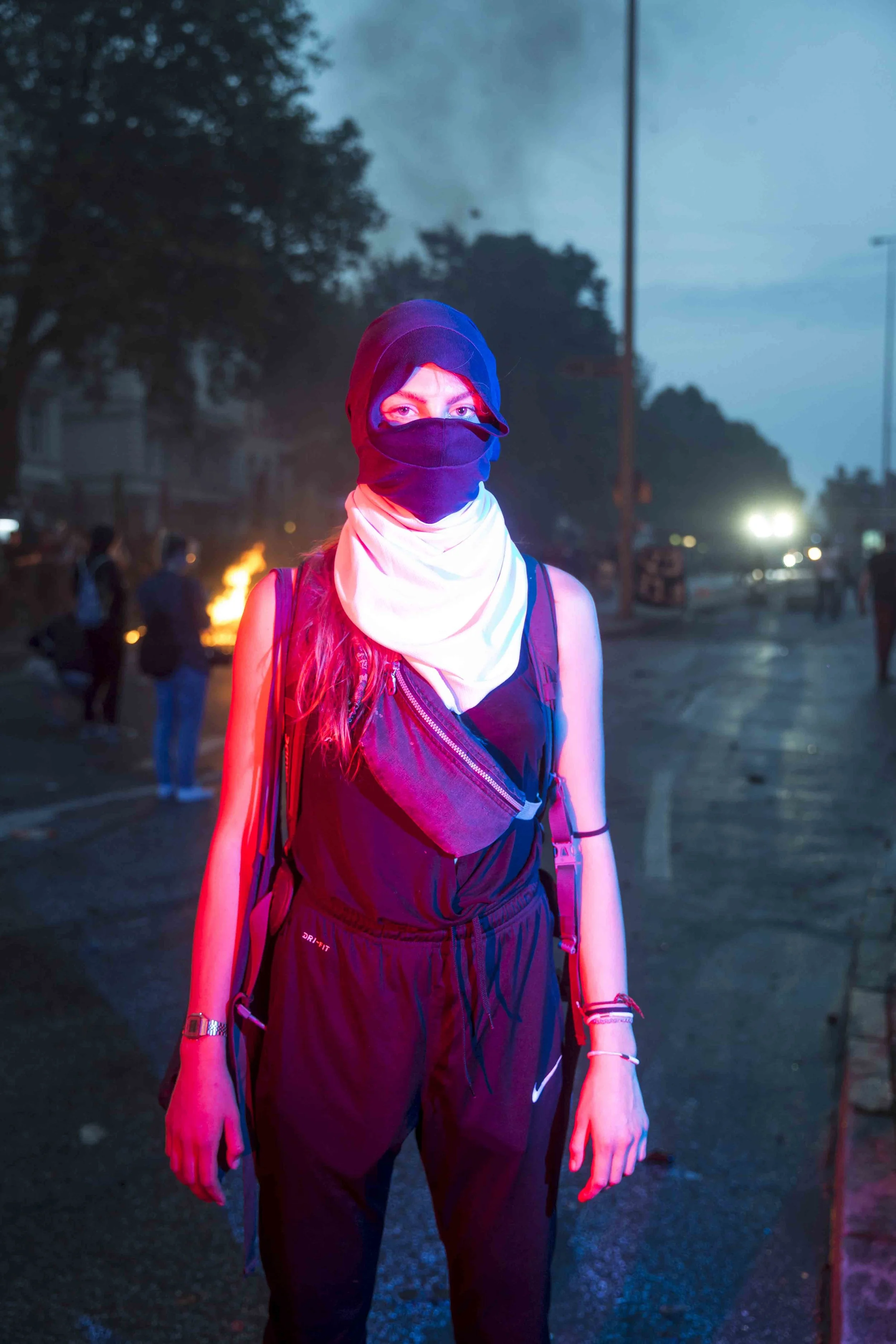 Anonymous Activist at G20 Summit