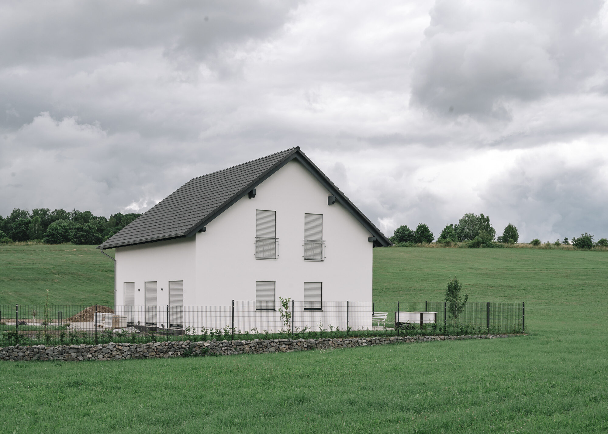  A newly built single-family house in Thuringia. 
