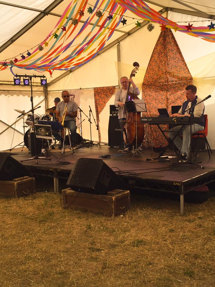 Jazz Numbers at Northampton Umbrella Fair 2016 http://www.jazznumbers.co.uk