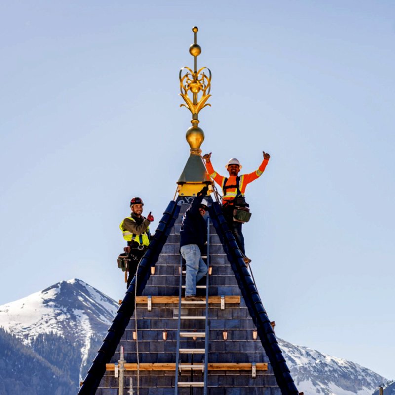 Gilded Finial: Telluride, CO