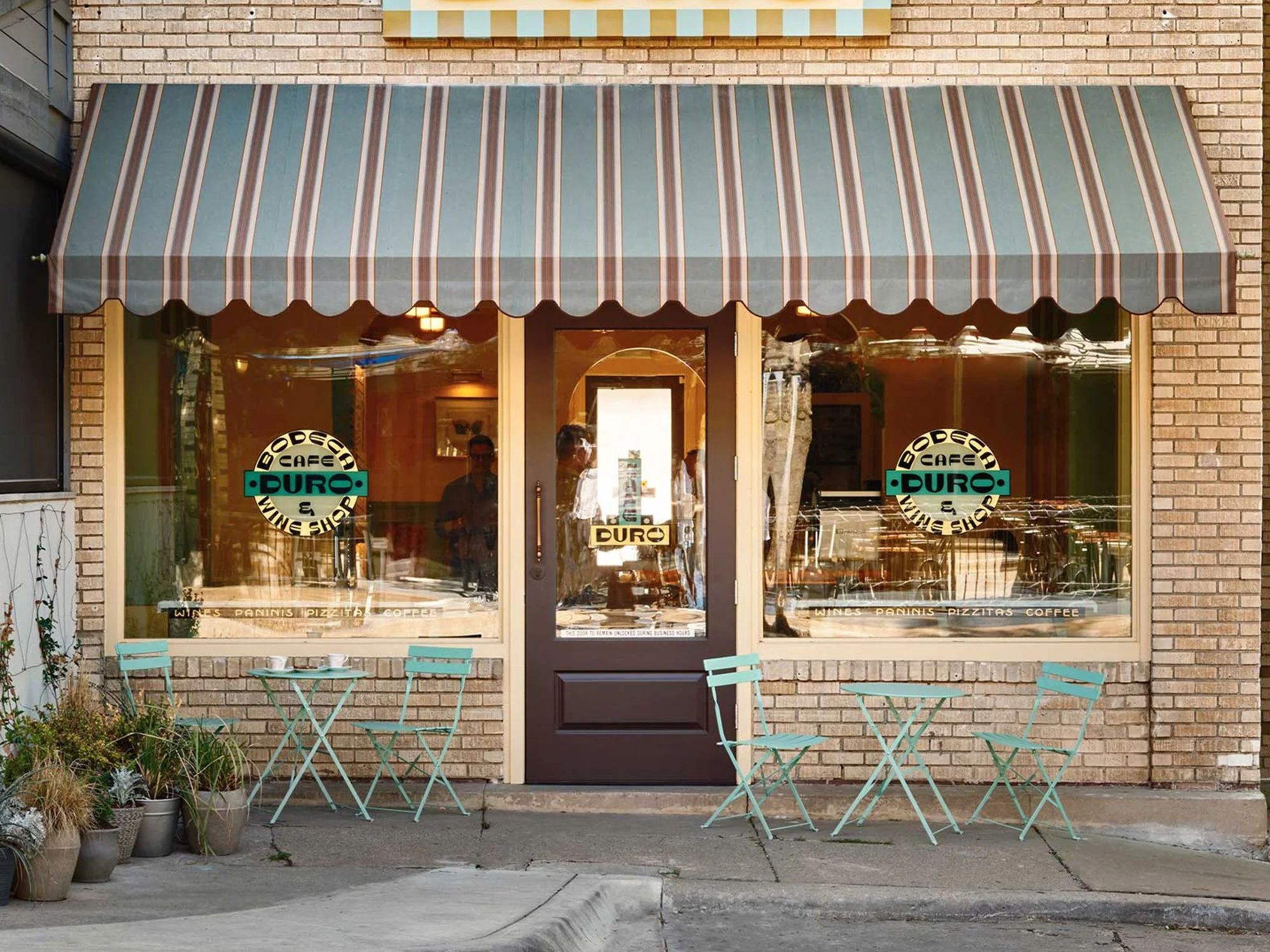 Dallas Gold Leafing: Cafe Duro