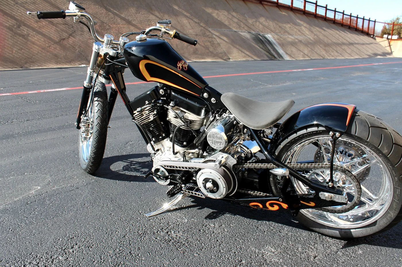 Jesse James Chopper Genuine Gold Leaf