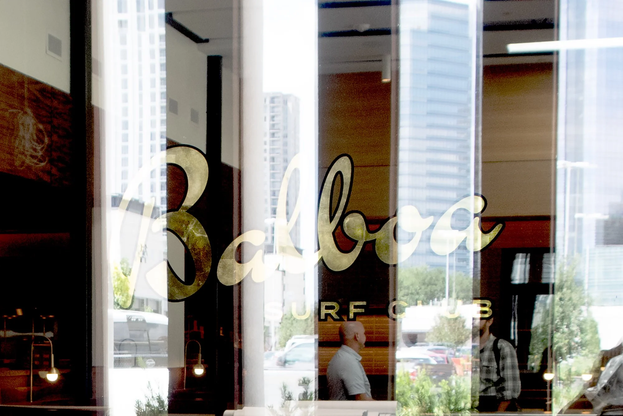 Houston Gold Leafing: Balboa Surf Club