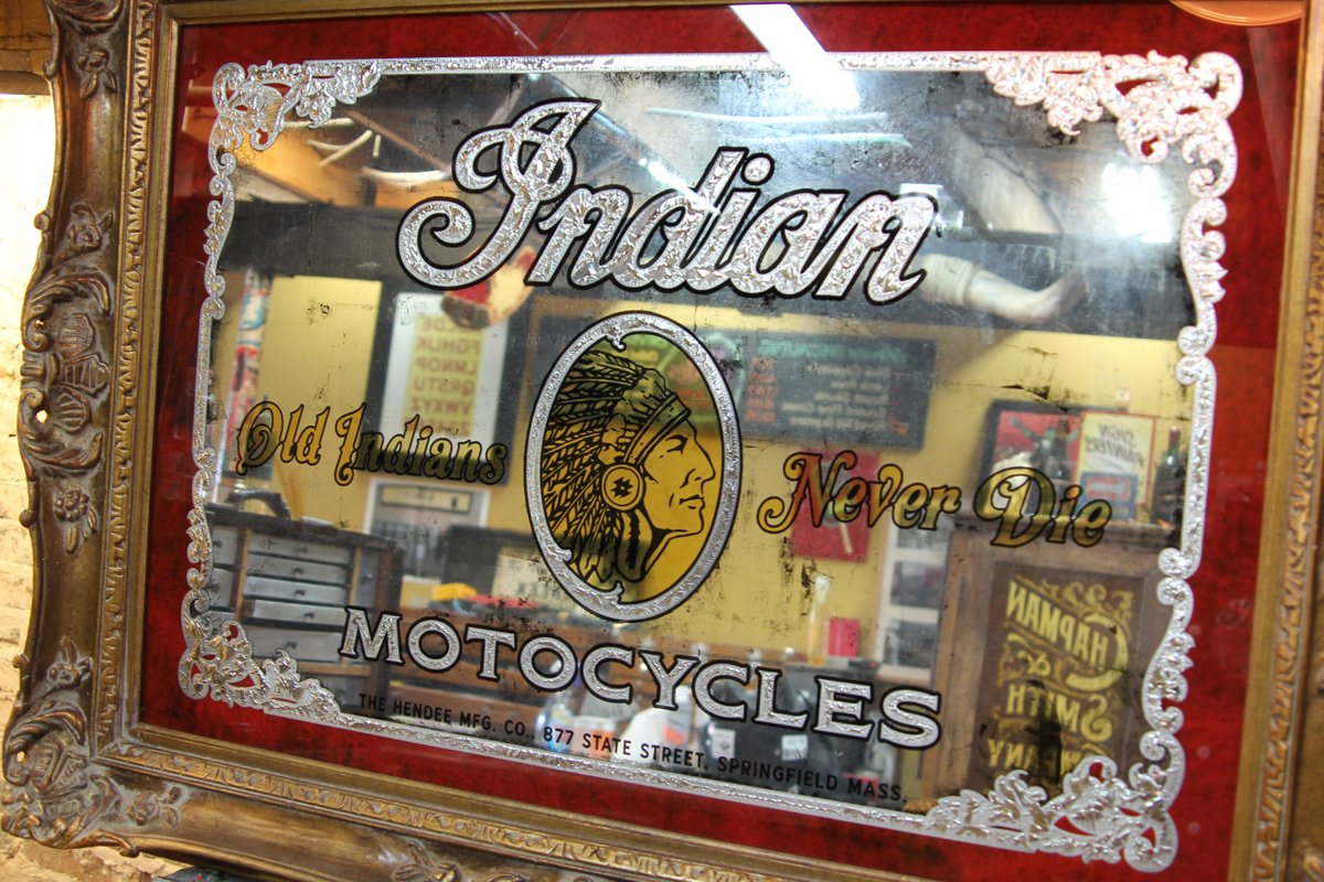 Custom Mirror: Indian Motorcycles