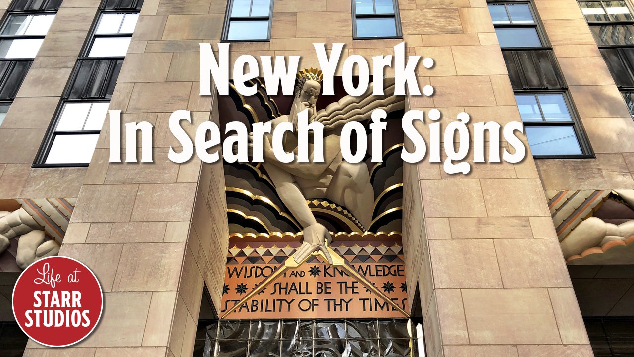 New York Sign Painting Road Trip in 2021 — STARR STUDIOS