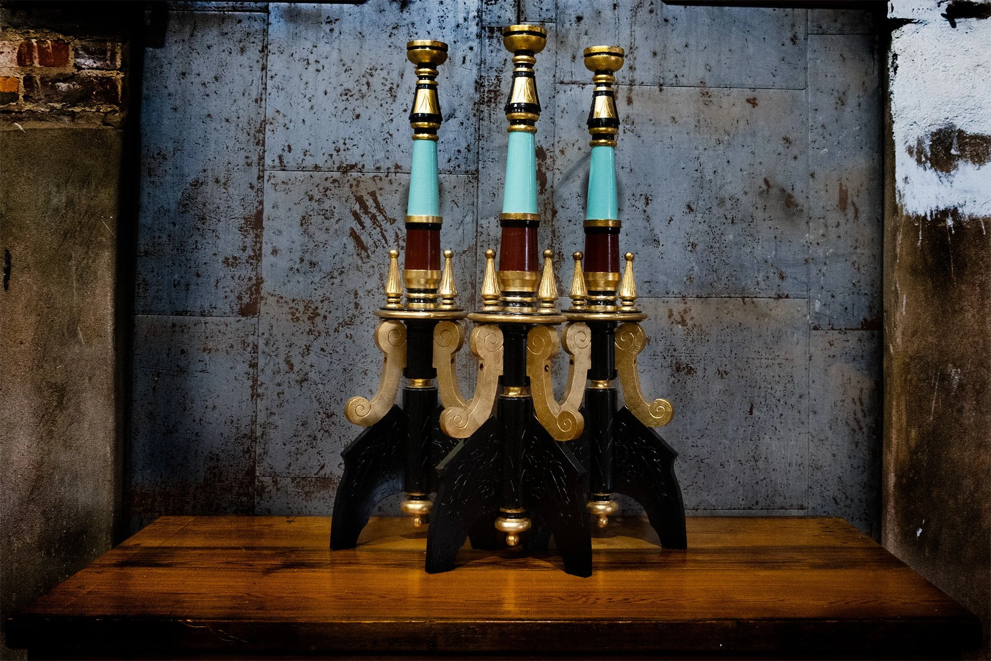 Masonic Lodge Burning Tapers Restoration