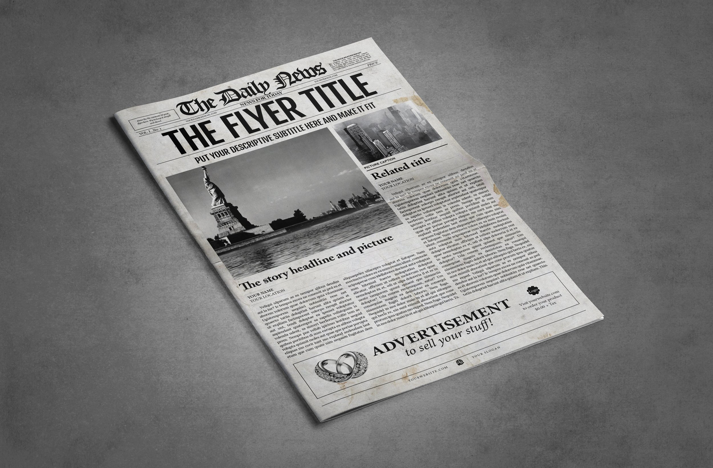 Newspaper Designers Newspaper Templates for Word, Google Docs