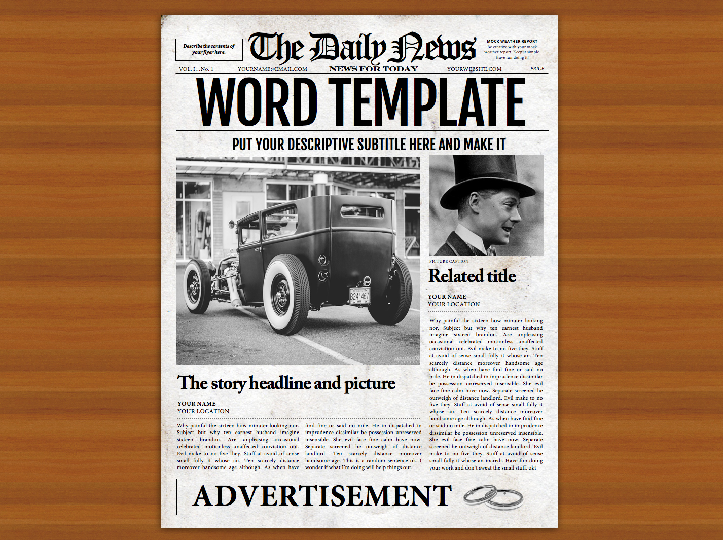 Newspaper Designers Newspaper Templates For Word Google Docs Photoshop Indesign And More