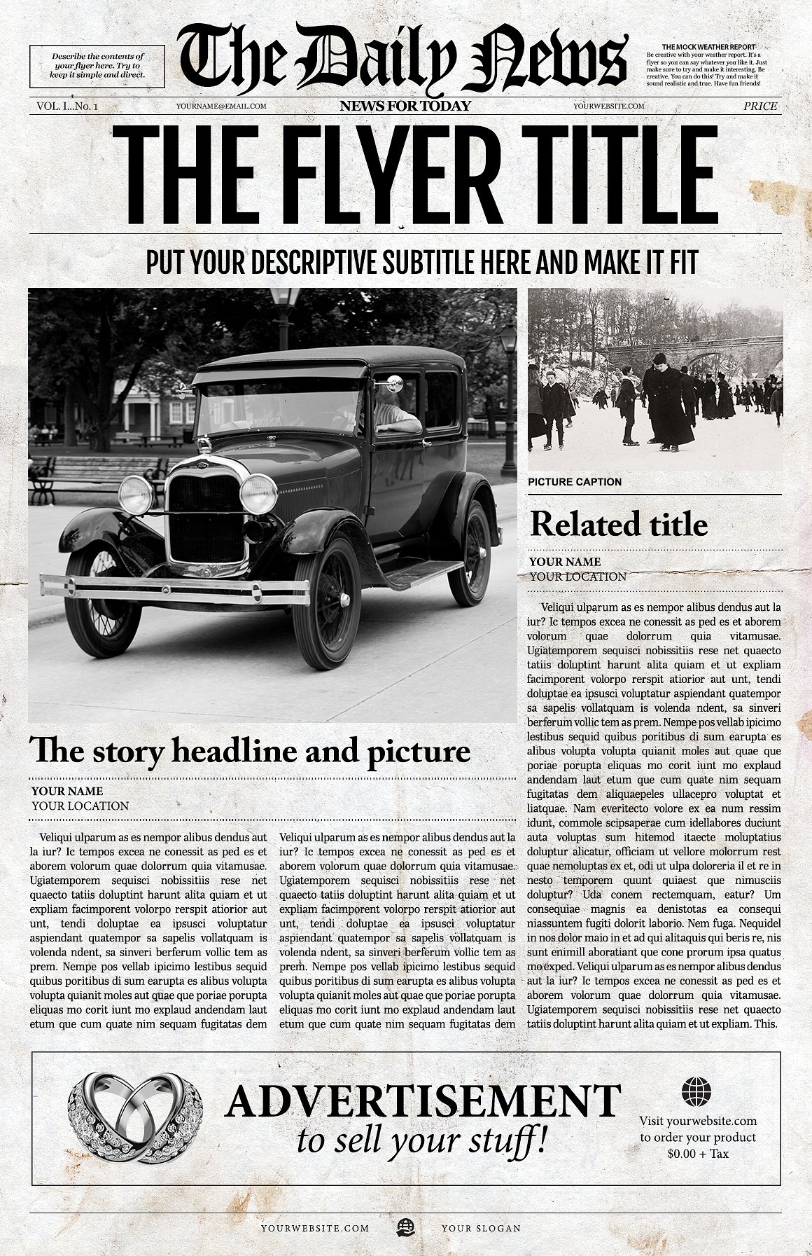 Newspaper Designers Newspaper Templates For Word Google Docs Photoshop Indesign And More