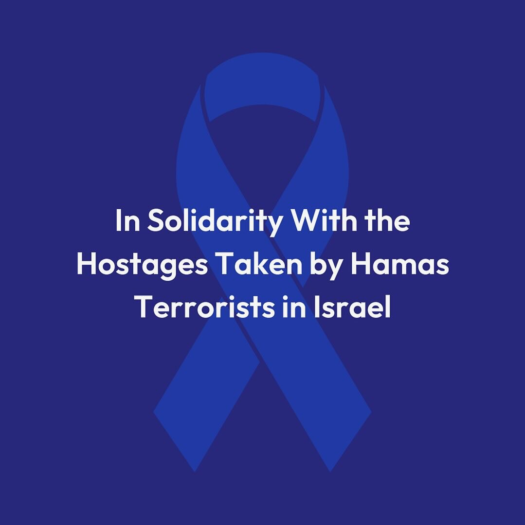 #BlueRibbonsforIsrael is a unity campaign in support of the safe return of the hostages taken by Hamas terrorists in Israel. It symbolizes solidarity with the hostages, their families, and all who care about their safety. 

Send a powerful message of