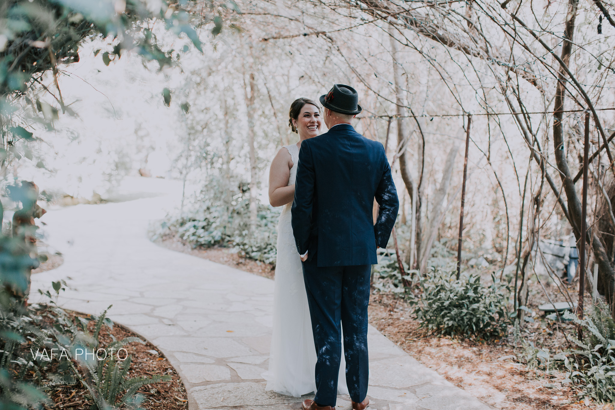    "My favorite memory was our first look which we were hesitant to do because it's not 'traditional', but the way Eric looked at me made me feel like the most beautiful woman in the world, and it helped calm my nerves for the walk down the aisle. I 