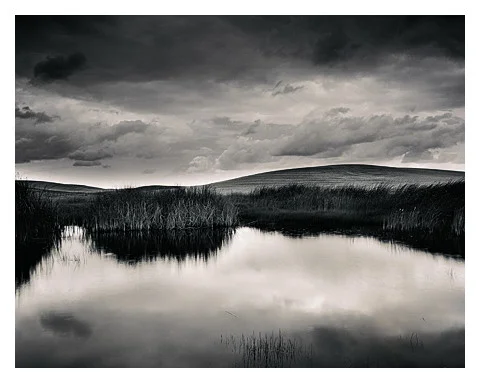 Pond and Montezuma Hills