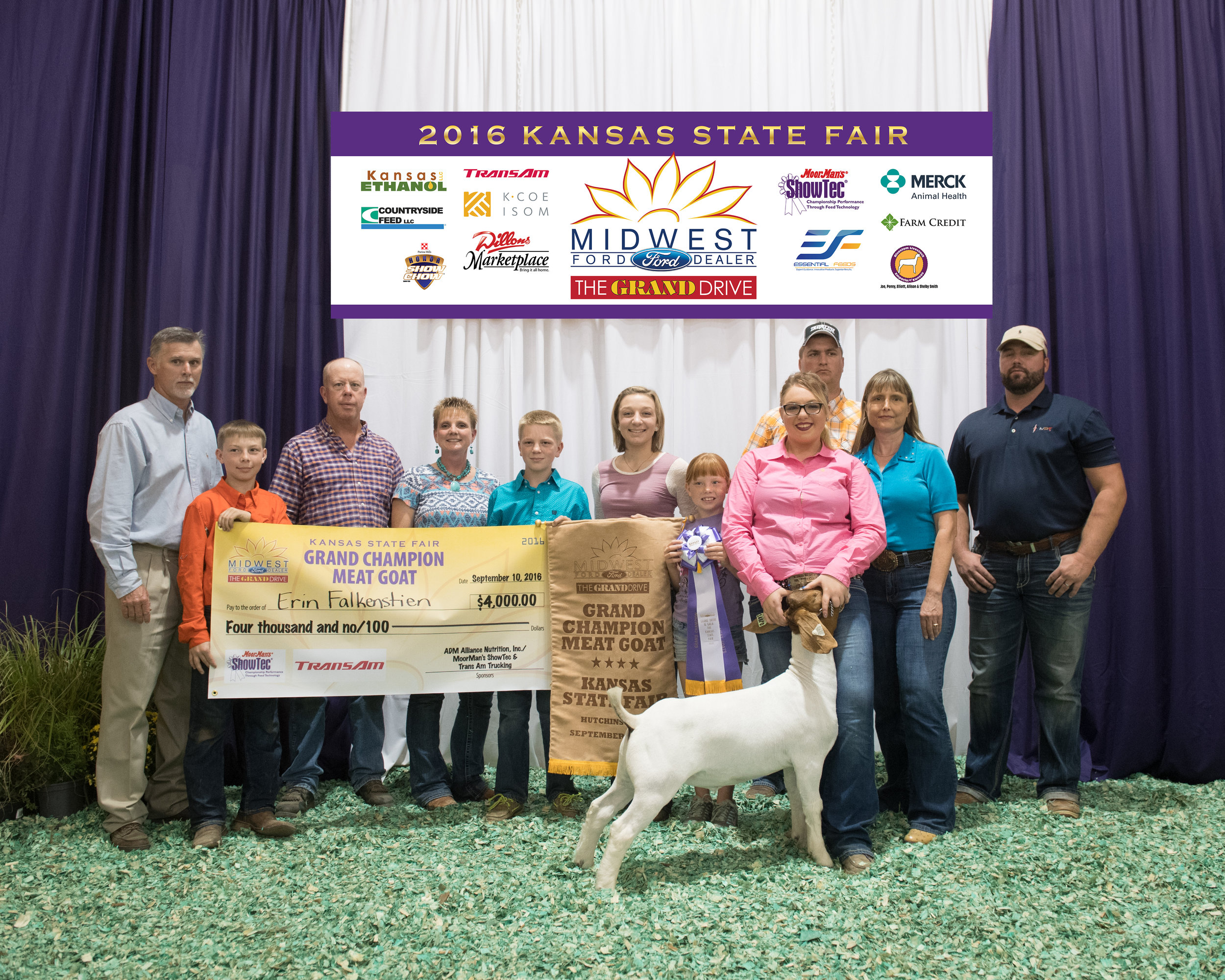 2016 Kansas State Fair Grand Champion Raised by Shrank Show Goats. We are using these genetics in our 2017 kidd crop.